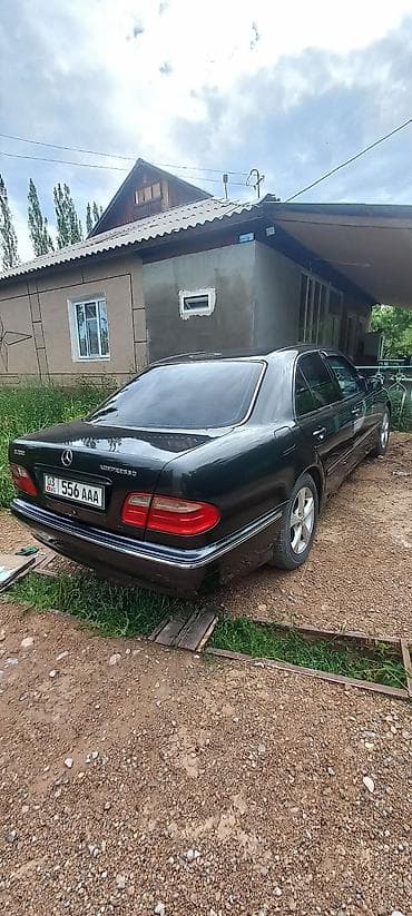 машина маз: Mercedes-Benz E-Class: 2000 г., 2 л, Механика, Бензин, Седан — 1