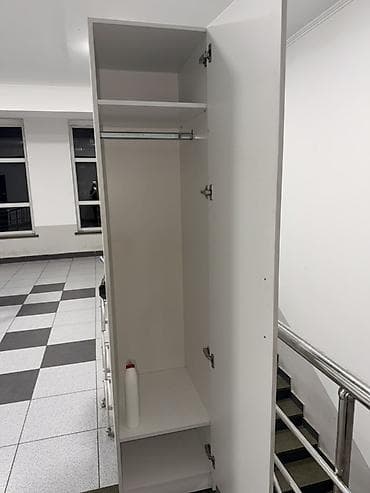 шкаф узкий: Шифоньер, шкаф для одежды, Прямой, ЛДСП — 3