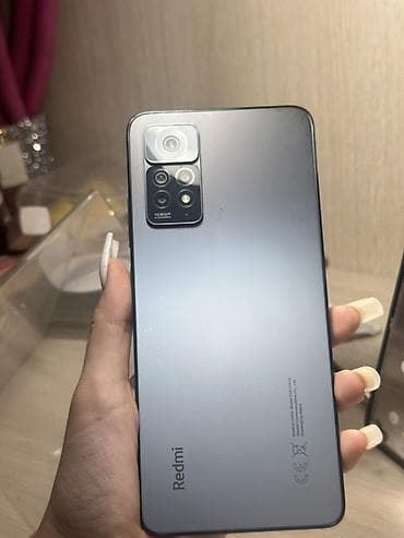 redmi t11: Redmi, Redmi 11 Prime 5G, Б/у, 128 ГБ, цвет - Серебристый — 1