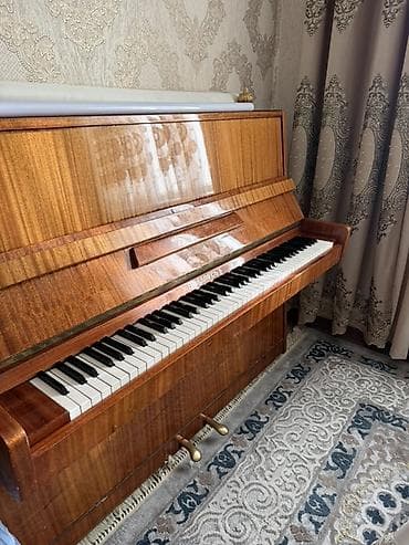 Музыкалык аспаптар: Фортепиано «Беларусь» (вертикальное пианино) - Тип: акустическое — 1