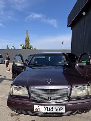 top riding: Mercedes-Benz C-Class: 1995 г., 1.8 л, Бензин, Седан — 6