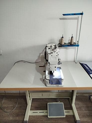 Оборудование для швейных цехов: Промышленная петельная швейная машина JACK (автомат для выполнения — 5