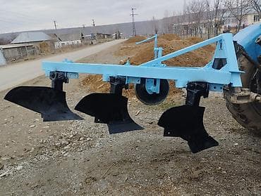 Плуг навесной оборотный, 3-корпусный для трактора - Тип: навесной