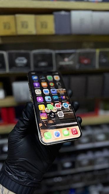 IPhone 12 Pro, Б/у, 256 ГБ, Золотой, Защитное стекло, Чехол, 100 % — 7