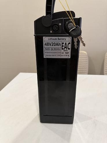 Электр транспорту: Продаю . Новые батареии для ЭлектроВелосипедов 48 v . 20ah . Запас — 1