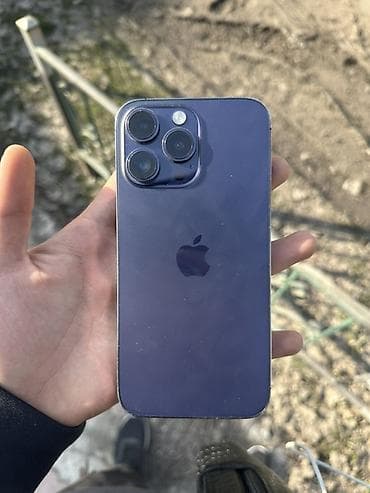iphone 14 pro max 1 тб: IPhone 14 Pro Max, Б/у, 256 ГБ, Deep Purple, Кабель, 75 % — 2