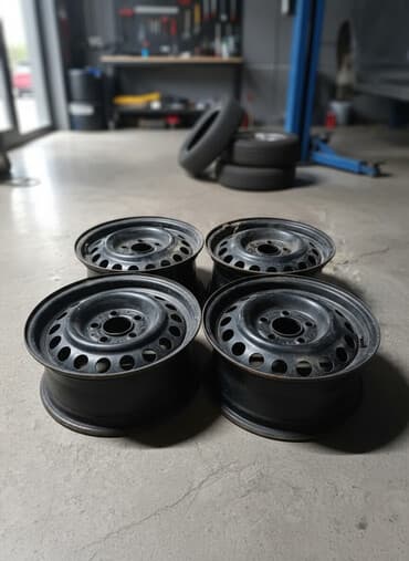 диск штампованный r14: Железные Диски R 15 Mercedes-Benz, Комплект, отверстий - 5, Б/у — 1