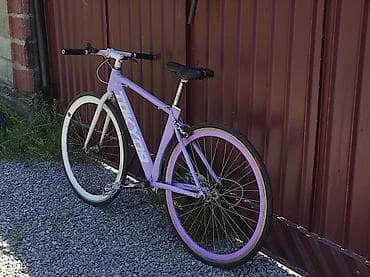 fixed gear: Шоссейный велосипед, Рама M (156 - 178 см), Б/у — 3