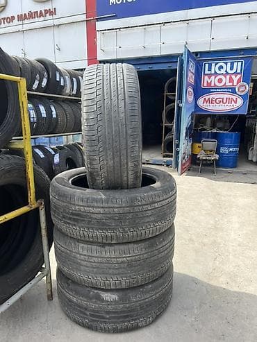 r 21: Шины 285 / 45 / R 21, Лето, Б/у, Комплект, Внедорожные (АТ/МТ), Continental — 1