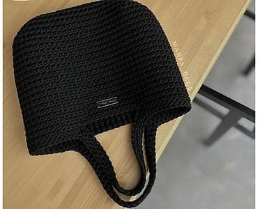 Сумка ручная работа из хлопкового шнура