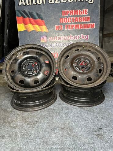 диск на х5: Железные Диски R 14 Hyundai, Комплект, отверстий - 4, Б/у — 1