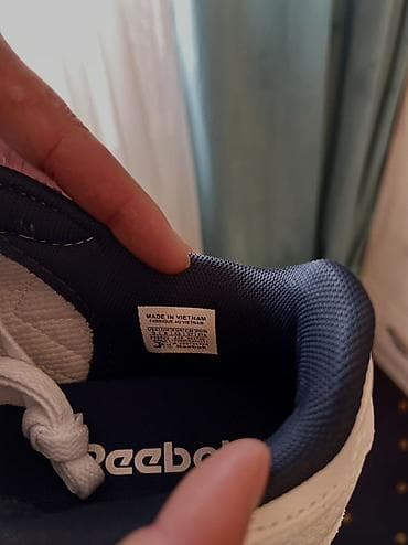 рубашку красную клетчатую: Мужские кроссовки, 42, Reebok, Новый, цвет - Белый, Бесплатная доставка — 4