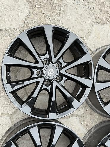 stud 100: Литые Диски R 17 Kia, Комплект, отверстий - 5, Б/у — 4