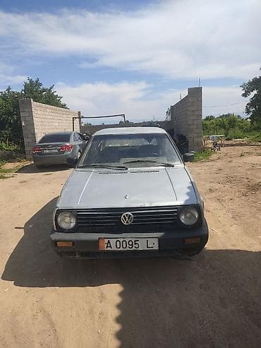 Унаа: Volkswagen Golf: 1989 г., 1.8 л, Кол менен иштөөчү, Бензин, Хетчбек — 1