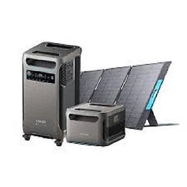 солнечный свет: Anker SOLIX F3800 + Expansion Battery + 400W Solar Panel Комплект — 1