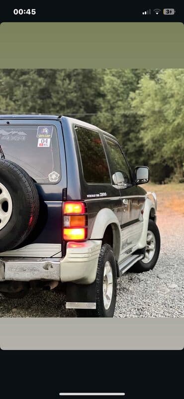 муссо матор дизель: Mitsubishi Pajero: 2000 г. — 2