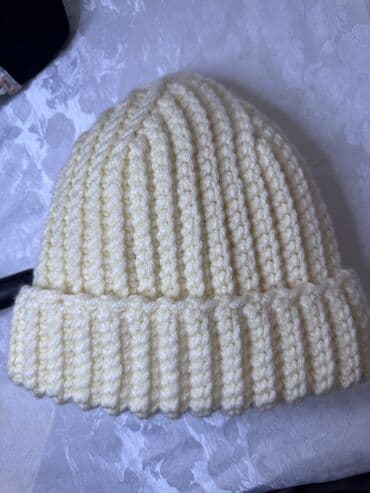 прокат мужских костюмов [возьми на прокат] бишкек фото: Шапка, Бини, Акрил, Зима, Вязаная модель — 8