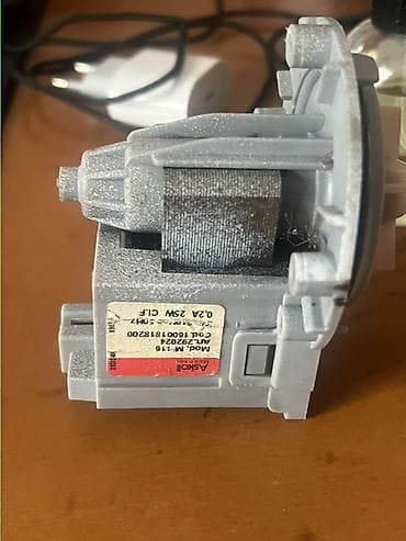 Унаа тетиктери: Помпа (сливной насос) для стиральной машины Askoll M116.(работает или — 2