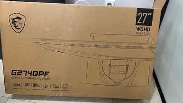 Мониторы: Монитор, MSI, Б/у, QLED, 26" - 27" — 3