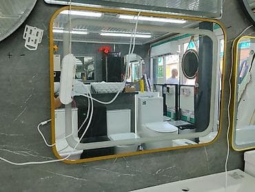 Зеркало для ванной с подсветкой и антизапотеванием - Прямоугольная — 1