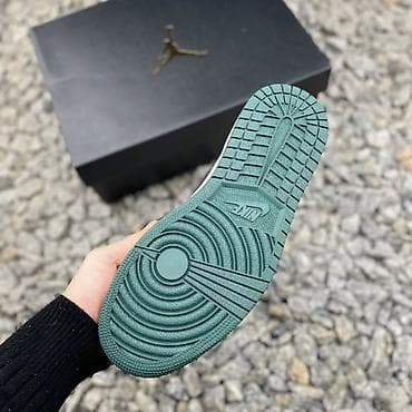 Босоножки, сандалии, шлепанцы: Мужские кроссовки, 40, 41, Air Jordan, Новый, цвет - Зеленый, Бесплатная доставка — 6