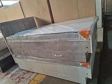 ручки карандаши: Односпальная кровать, Новый, С матрасом, длина - 200 см — 10