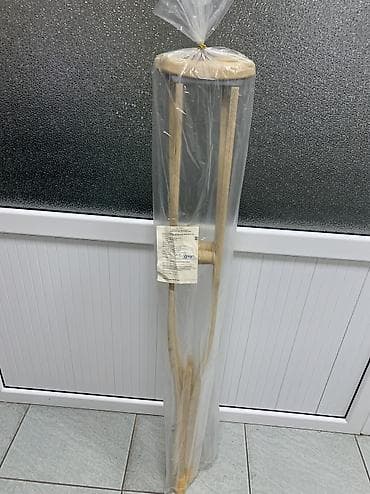 Подмышечные костыли деревянные (пара) - Материал: прочное дерево -