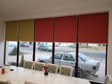 жалюзи с электроприводом: Роллштор роллшторы Жалюзи Жалюзи Бишкек День и ночь зебра Замер — 4