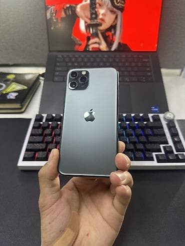 айфон 2: IPhone 11 Pro, Б/у, 64 ГБ, Space Gray, Чехол, 80 % — 5