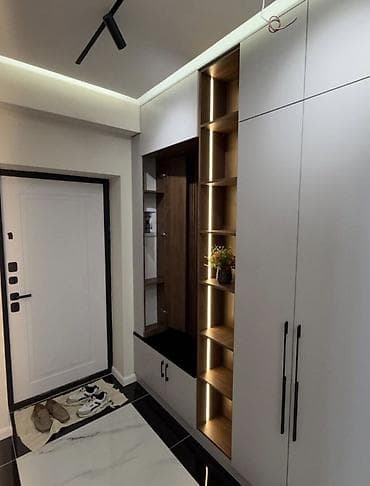 Недвижимость: 2 комнаты, 58 м², Элитка, Пишпек Элитка, 11 этаж, Дизайнерский ремонт — 8