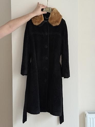 Киреге берилүүчү кийимдер: Шуба, Альпака, Узун модель, Италия, S, M — 9