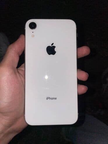 iphone 5 plus: IPhone Xr, Б/у, 128 ГБ, White Titanium, Зарядное устройство, Защитное стекло, Чехол, 80 % — 1