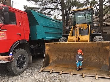 Услуги погрузчика!!! Камазвольво,зил, спринтер at lalafo.kg Услуги погрузчика!!! Камазвольво,зил, спринтер