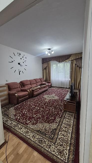 Недвижимость: 2 комнаты, 46 м², Центральная мечеть 105 серия, 3 этаж, Старый ремонт — 1