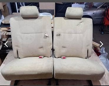 Заднее сиденье, Велюр, Toyota 2005 г., Б/у, Оригинал, Япония