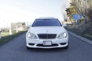 g wagon: Mercedes-Benz S-Class: 2003 г., 5 л, Автомат, Бензин, Седан — 5