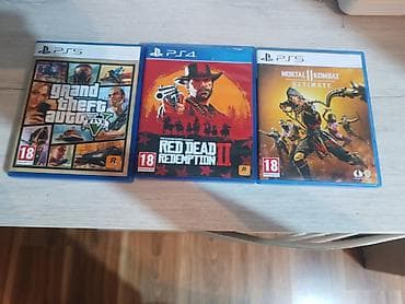 Диски для PlayStation: 1) Grand Theft Auto V — версия для PS5 (диск в