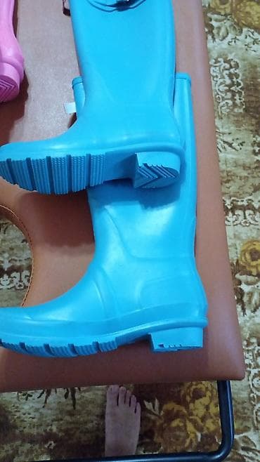 Угги: Резиновые сапоги, 35, 37, Новый, цвет - Синий, Бесплатная доставка — 6