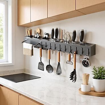 Стеллаж для хранения кухонных принадлежностей Размер упаковки： 30