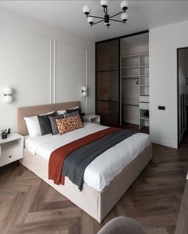 суточный квартира бишкек 2 комнатная: 1 комната, Домофон, Интернет, Wi-Fi, Банные принадлежности — 1