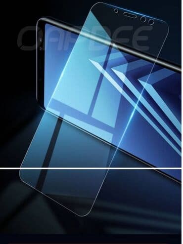 плендер: Стекло защитное на Samsung A8 (2018), размер 6,6 х 14,5 см — 1