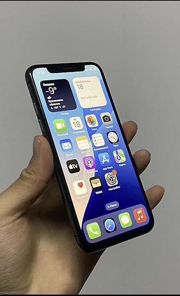 ayfon se: IPhone Xs, Б/у, 256 ГБ, Jet Black, Защитное стекло, 75 % — 2