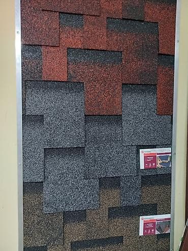 Гибкая черепица шинглас подкладочные ковры карбон (Пеноплекс)