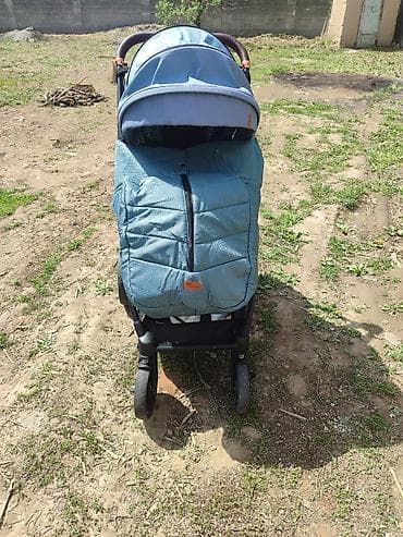 толокары бишкек: Балдар арабасы, Башка бренд, түсү - Көгүлтүр, Колдонулган, Өзү алып кетүү — 4