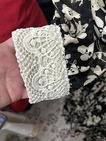 Джинсы: Платья женские — набор из 3 моделей 1) Голубое платье с цветочным — 3