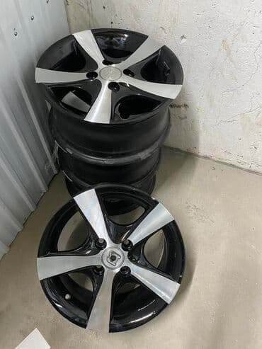 диски и шины на ваз: Диски R 14 Vossen, Комплект, отверстий - 4, Б/у — 13
