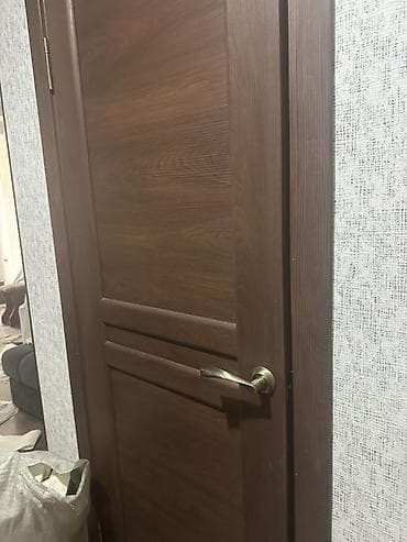 ширма в комнату: Межкомнатная дверь б/у распашная, правое открывание (по фото). - — 4