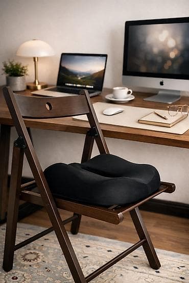 подушки для копчика: Ортопедическая подушка для сидения NIRA - Эргономичная форма «седло» — 1