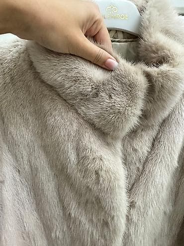 Верхняя одежда: Шуба, Норка, Короткая модель, M — 4