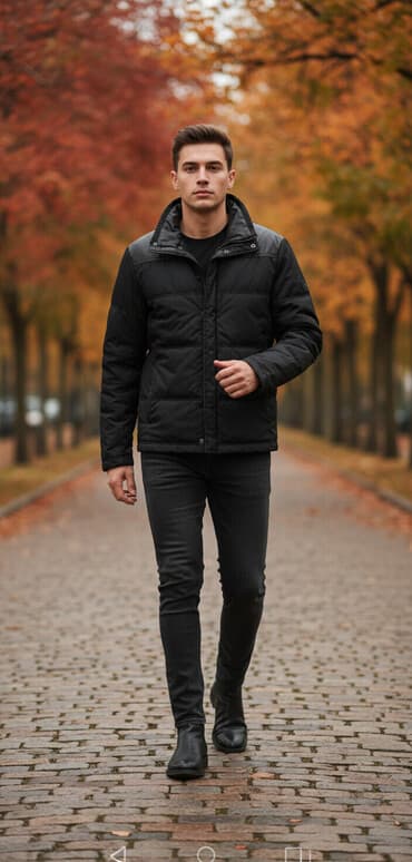 Мужская куртка, L, Calvin Klein, Б/у, цвет - Черный, Самовывоз, Платная доставка at lalafo.kg Мужская куртка, L, Calvin Klein, Б/у, цвет - Черный, Самовывоз, Платная доставка